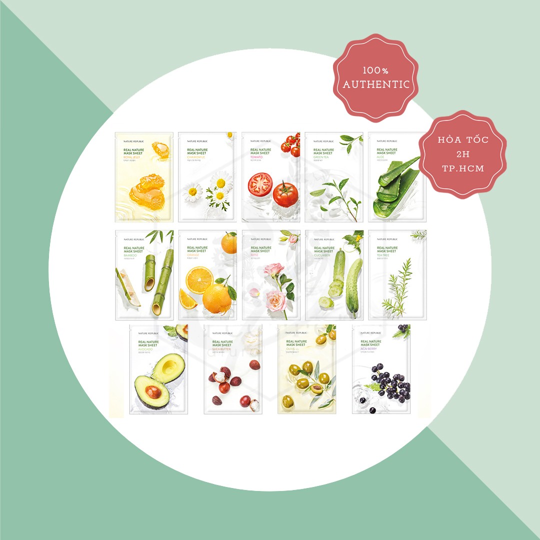 Mặt Nạ Nature Republic Real Natrure Mask Sheet